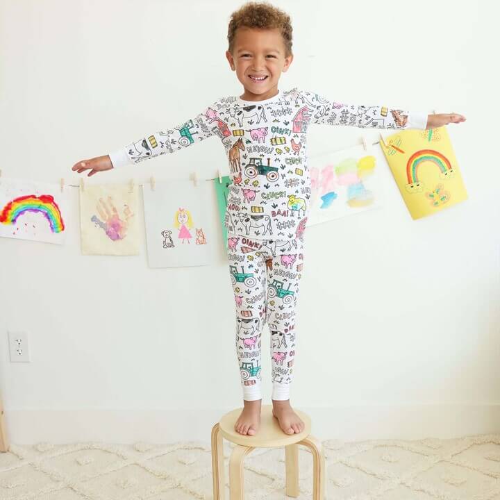 ColorJammies™ | Ausmalbare Kinderpyjamas