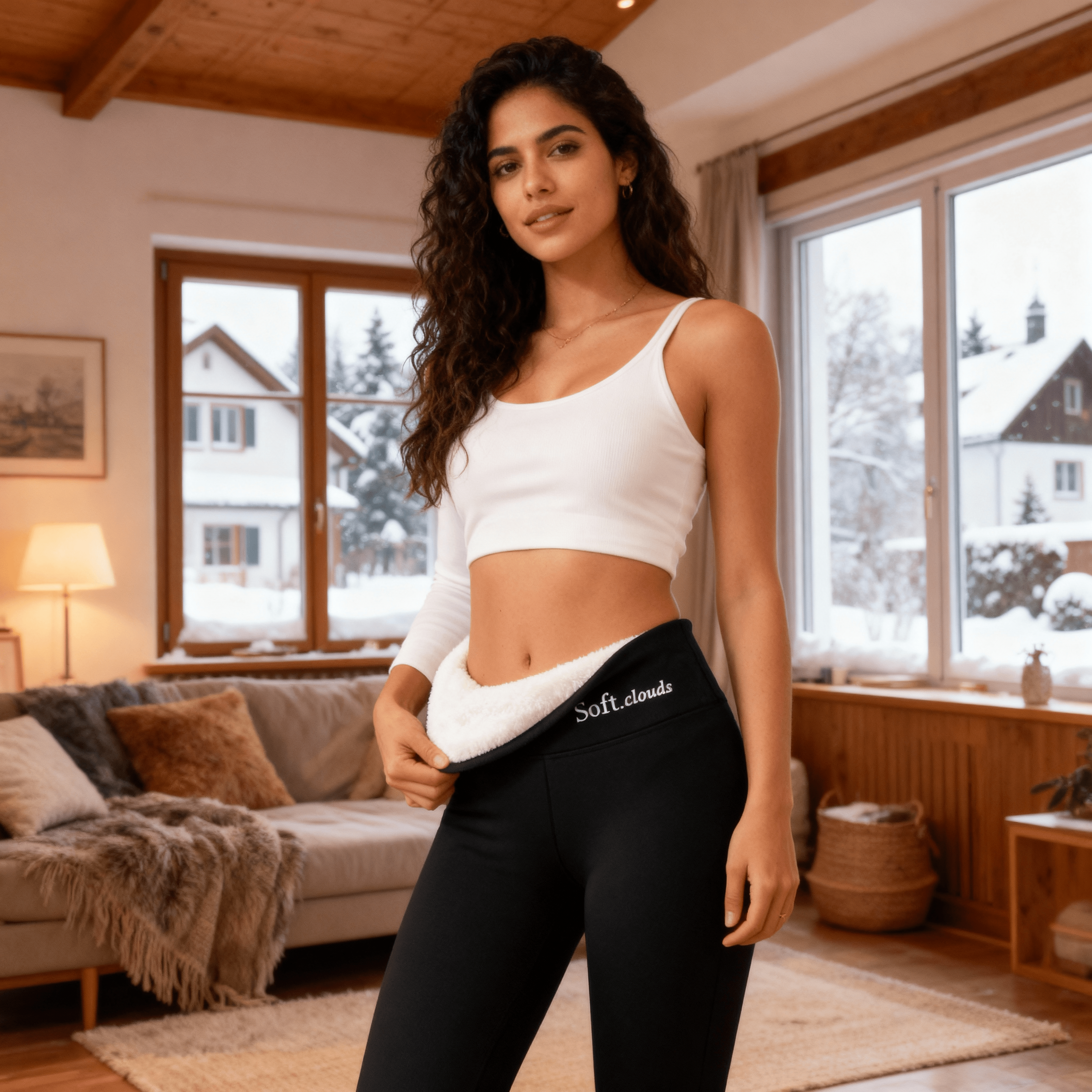 WinterEase™ - Warm Fleece-Lined Leggings (Now 1+1 Free!)