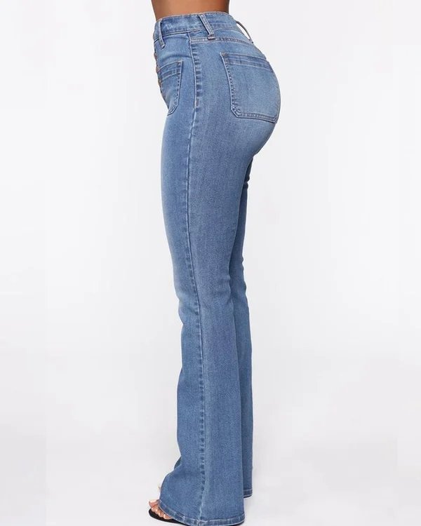 Lacey™️ - Flare-Jeans mit hoher Taille