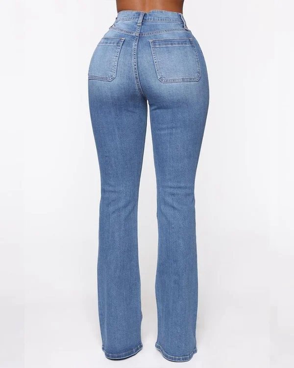 Lacey™️ - Flare-Jeans mit hoher Taille