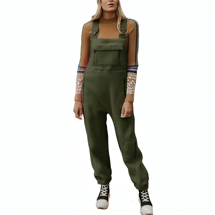 Lydia™ - Fleece-Thermo-Overall mit Reißverschlusstaschen