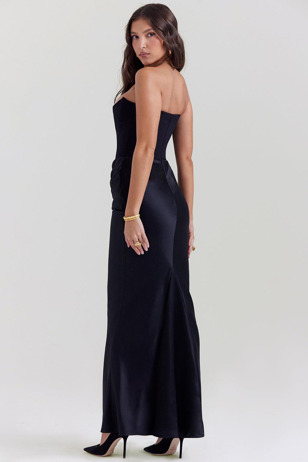 Zelia™ | Elegantes Strapless-Korsett-Maxikleid