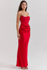 Zelia™ | Elegantes Strapless-Korsett-Maxikleid