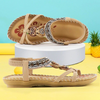 Dunja™ – Bequeme orthopädische Sandalen mit floralem Charme