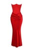 Zelia™ | Elegantes Strapless-Korsett-Maxikleid