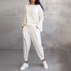 Jimena™️ - Rundhalsausschnitt Langarm-Oberteil ＆ Hose | 2-teiliges Set