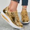 Sidra™ - Trendige Glitzer-Sneaker mit flacher Sohle