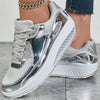 Sidra™ - Trendige Glitzer-Sneaker mit flacher Sohle