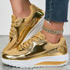 Sidra™ - Trendige Glitzer-Sneaker mit flacher Sohle