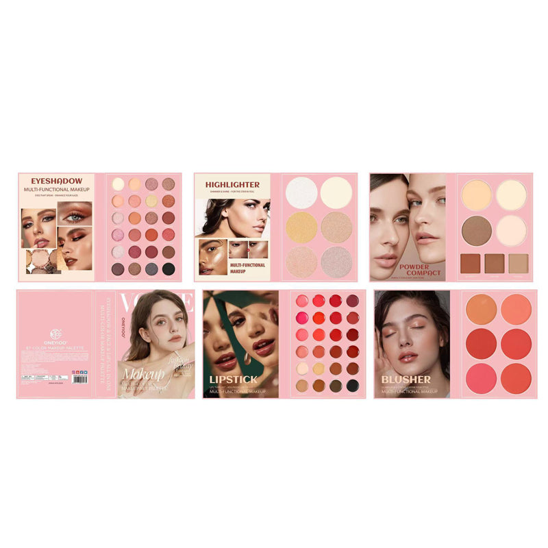 GlamBook™ - 67-Farben-Make-up-Buch-Set