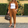 Rosalie™ - Damen-Set mit Bluse und Hose mit langen Ärmeln