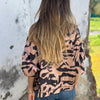 Felicitas™ - Bomberjack mit Ritzen und Zebra-Print für Damen