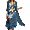 Teresia™ - Zweiteiliges Kleid mit Blumenmuster