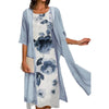 Teresia™ - Zweiteiliges Kleid mit Blumenmuster