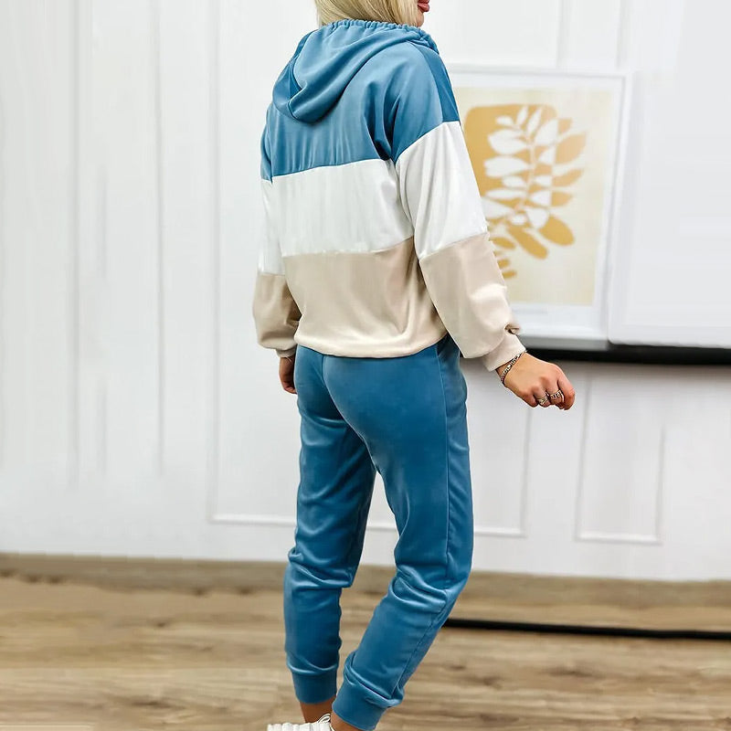 Pauline™ - Lässiger Colorblock-Trainingsanzug für Damen