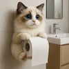 KittyKleen™ – Smarter Toilettenpapierhalter mit Katzendesign