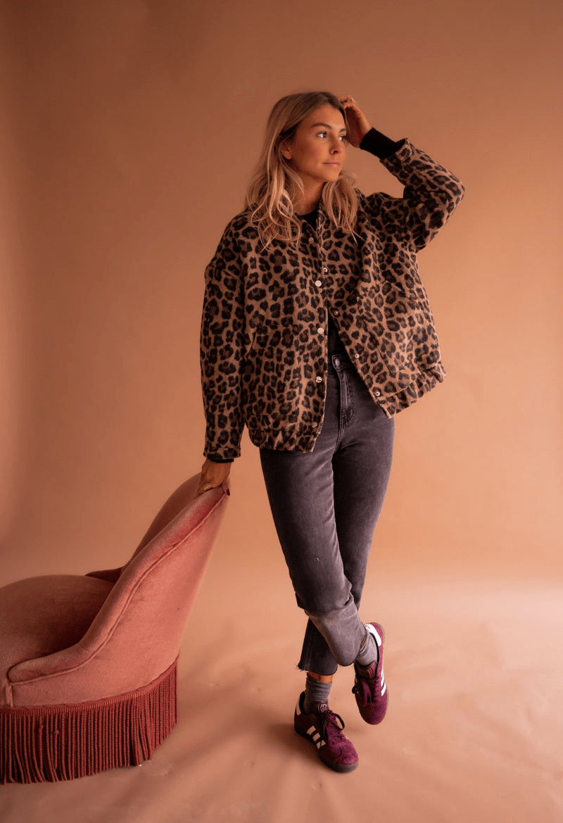 Smilla™ - Trendige Jacke mit Leopardenmuster