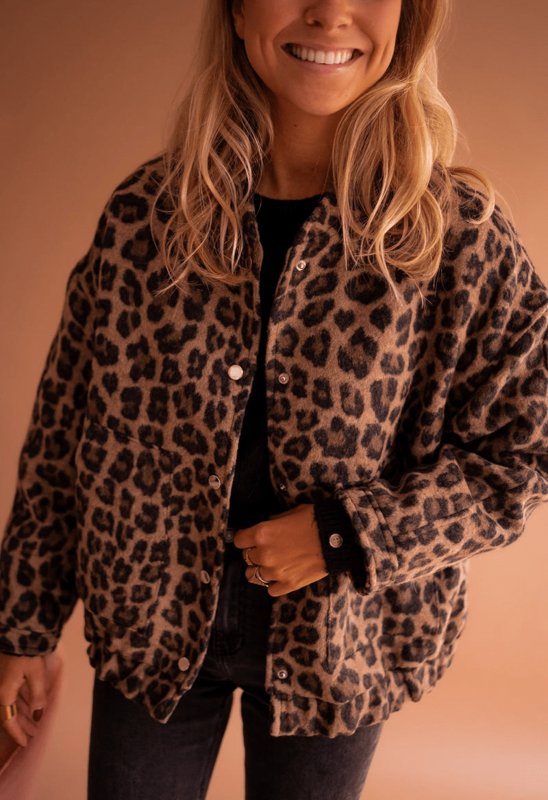 Smilla™ - Trendige Jacke mit Leopardenmuster