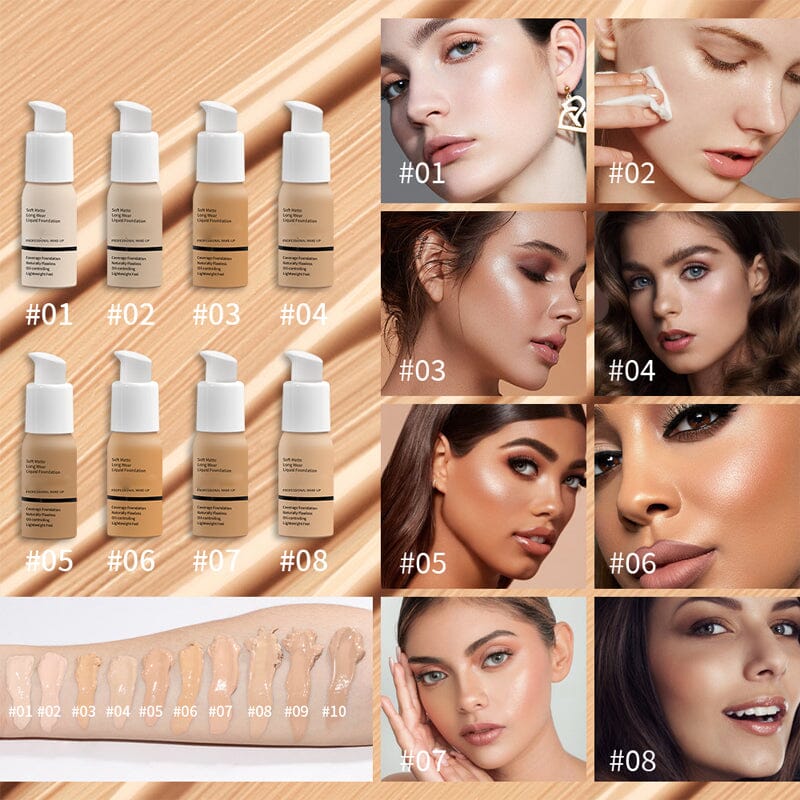 LuxeMatte™️ | Matte Flüssige Foundation (1+1 GRATIS)