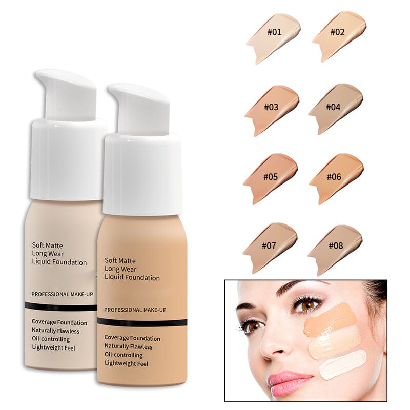 LuxeMatte™️ | Matte Flüssige Foundation (1+1 GRATIS)