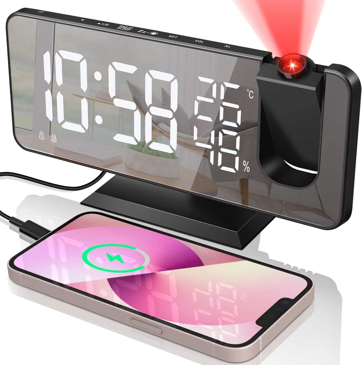 EarlyRiser™ | Led Digitaler Wecker