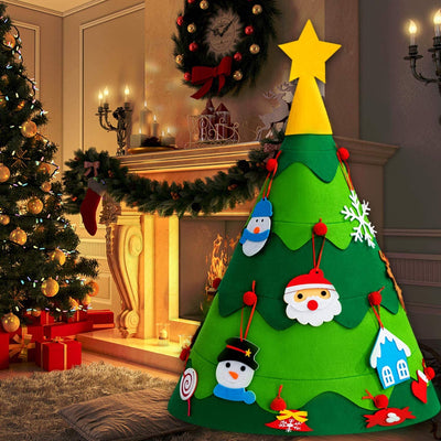 CraftyChristmas™ | Montessori 3D-Weihnachtsbaum