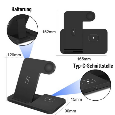 LightningBolt™  3 in 1 Kabellose Ladestation