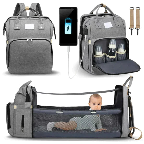 LilBean™ - 6-in-1-Baby-Wickeltasche