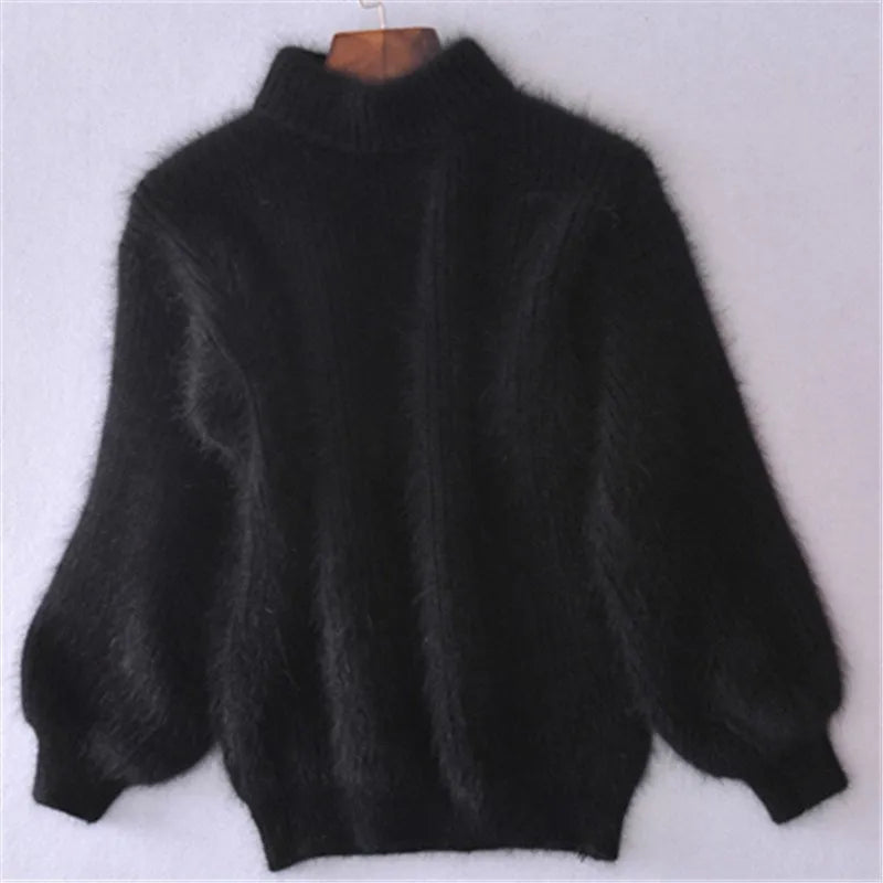 Peeky™ - Locker gestrickter einfarbiger Pullover