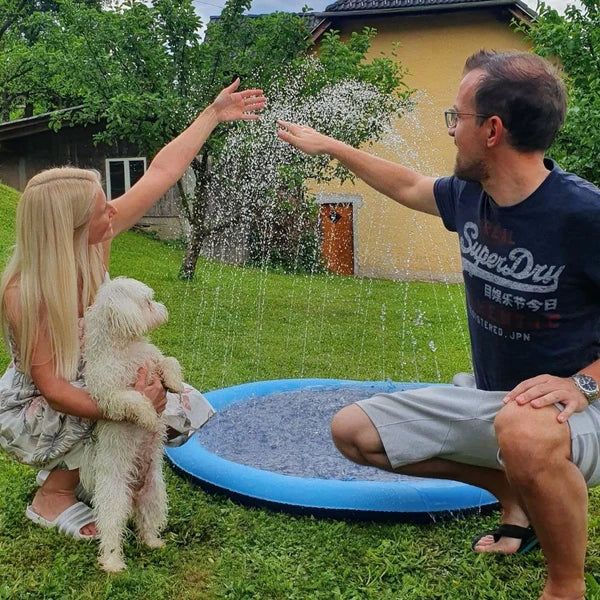 FunDog - Hundepool mit Sprinkleranlage